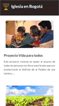 Mobile Screenshot of iglesiaenbogota.org